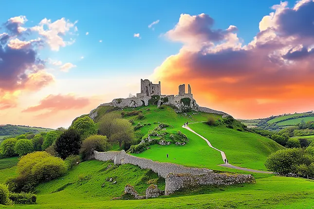 Corfe Castle History in the Heart of the Isle of Purbeck