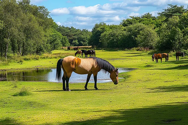 Green Spaces Abound